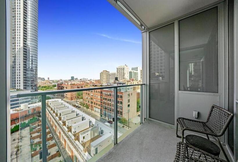 Suite Deluxe 2 Quartos, Level Chicago River North