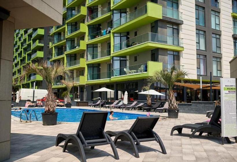 آپارتمان 1 خوابه با بالکن, Apartament Elixir By Alz
