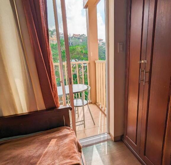 דירה בת חדר שינה 1 עם מרפסת, Skies Condo Unit In Moldex Residences Baguio