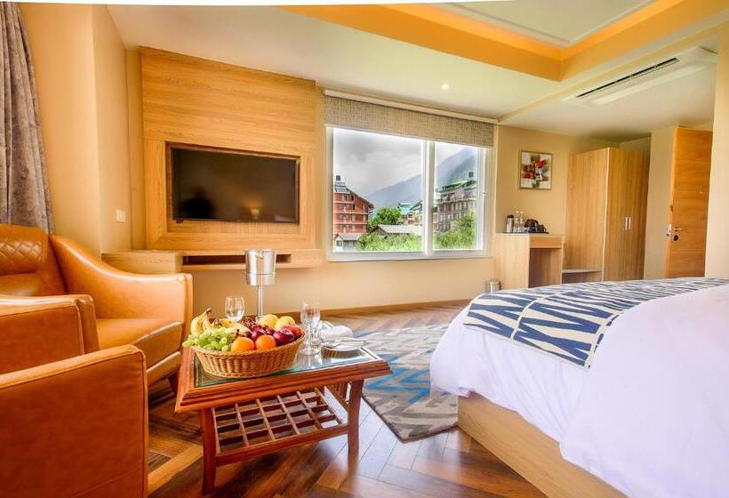 غرفة قياسية ذات إطلالة, Naturevilas Sarovar Portico   Centrally Heated