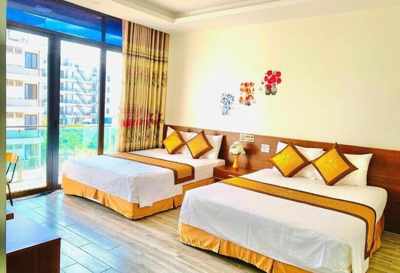 اتاق لوکس با بالکن, Khách Sạn Xanh Tốt Flc Sầm Sơn