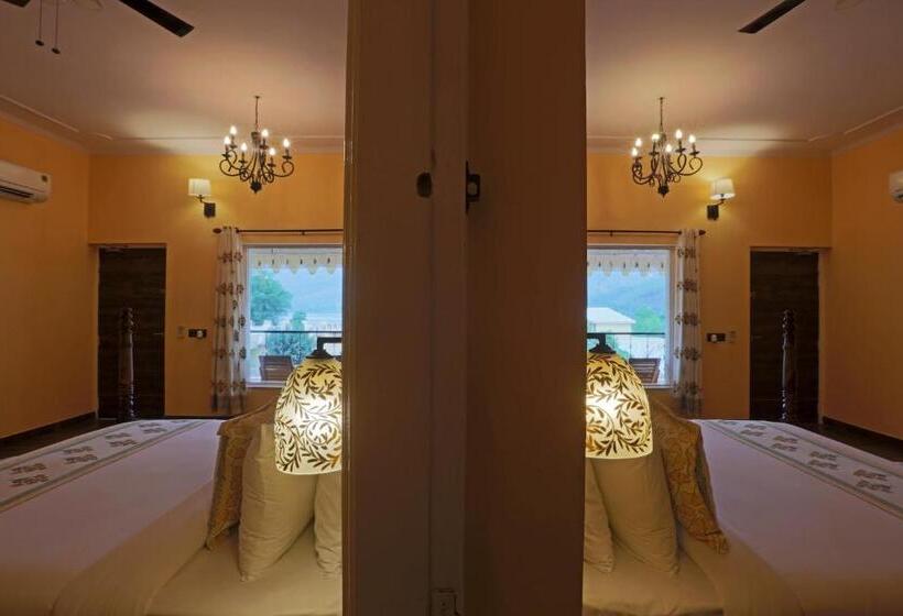 带大床的标准间, Ratan Villas Sariska