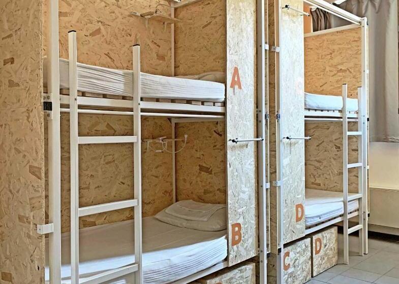 تختخواب در اتاق مشترک, Mio Hostel