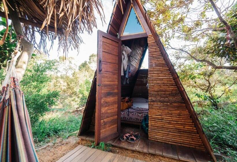스탠다드 룸 공동 욕실, Refugio La Roca