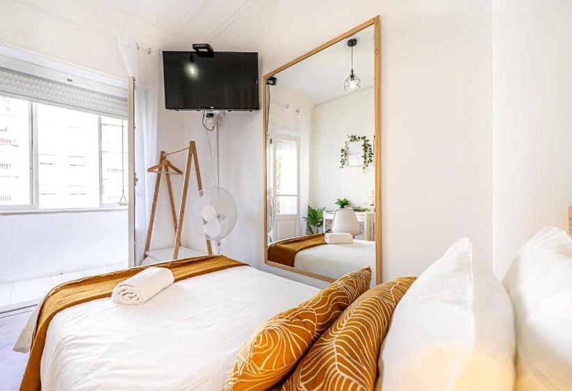 싱글 디럭스 룸, Santos Mattos Guesthouse & Apartments By Lisbon With Sintra