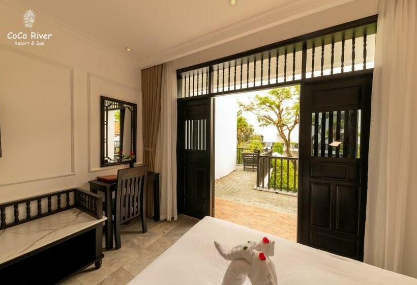 اتاق استاندارد با چشم‌انداز باغ, Hoi An Coco River Resort & Spa