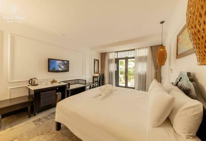 اتاق استاندارد با چشم‌انداز باغ, Hoi An Coco River Resort & Spa