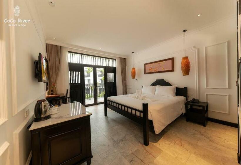 اتاق استاندارد با چشم‌انداز باغ, Hoi An Coco River Resort & Spa