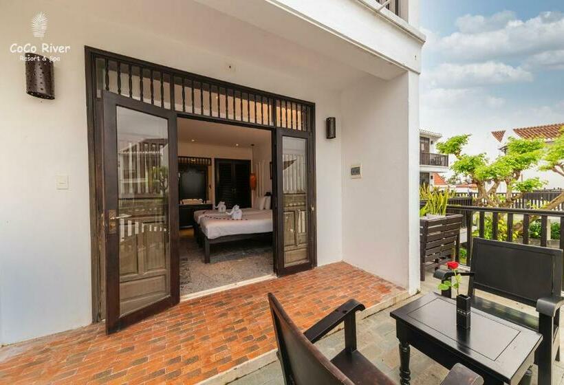 اتاق استاندارد با چشم‌انداز باغ, Hoi An Coco River Resort & Spa