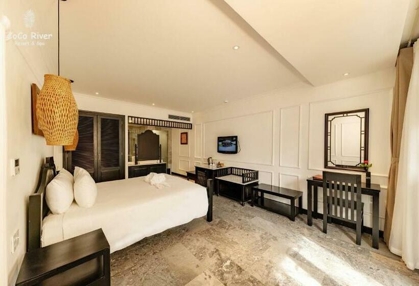 اتاق استاندارد با چشم‌انداز باغ, Hoi An Coco River Resort & Spa