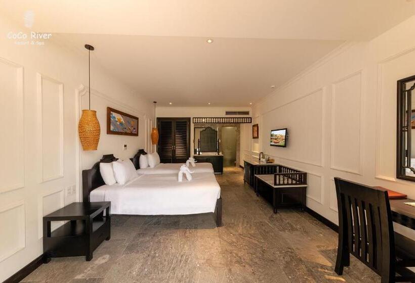 اتاق استاندارد با چشم‌انداز باغ, Hoi An Coco River Resort & Spa
