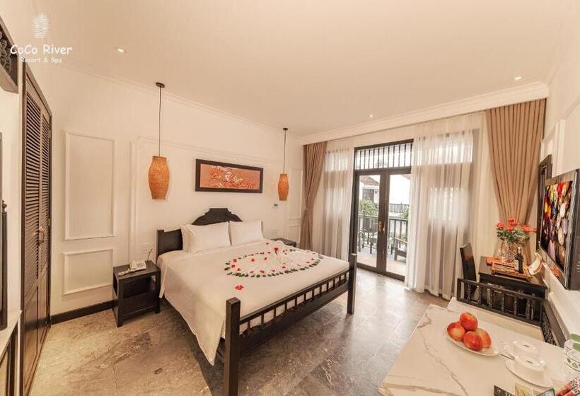 اتاق لوکس با بالکن, Hoi An Coco River Resort & Spa