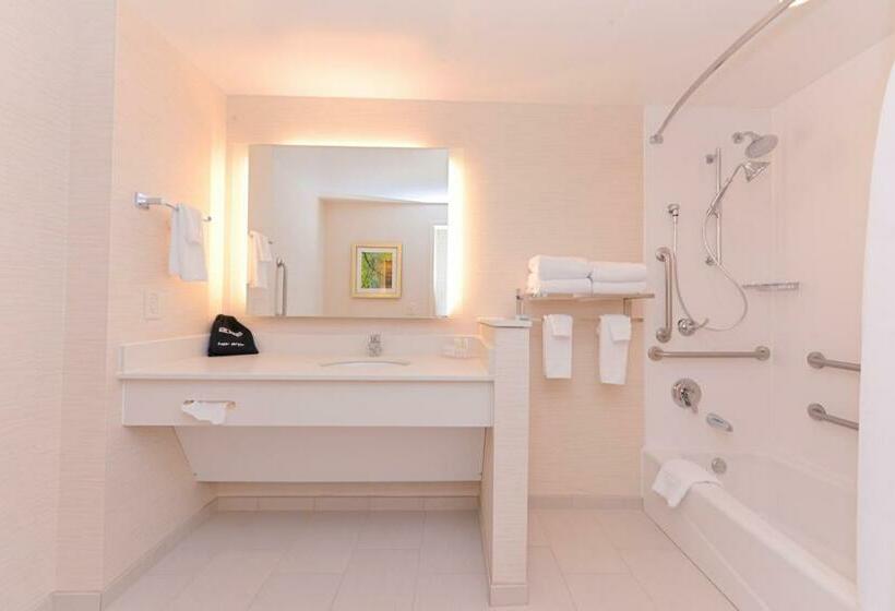 带大床的套房, Fairfield Inn & Suites By Marriott Plymouth White Mountains