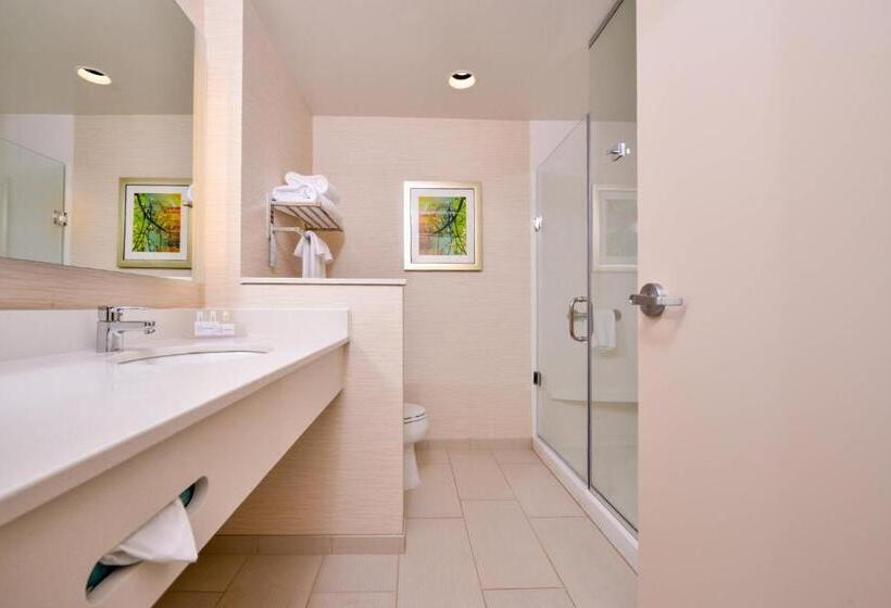 带大床的套房, Fairfield Inn & Suites By Marriott Plymouth White Mountains