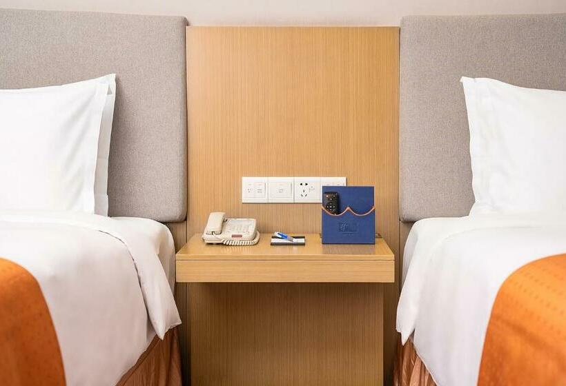 اتاق استاندارد, Guangzhou Baiyun Airport Rejoice By Argyle Hotel Rehe Metro Exit B   Free Shuttle Bus Is Provided Du