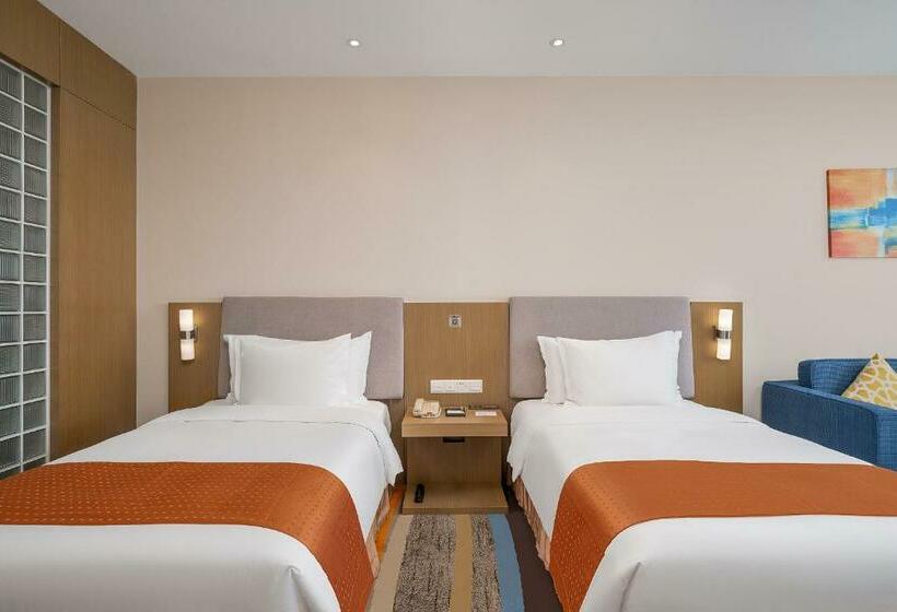اتاق استاندارد, Guangzhou Baiyun Airport Rejoice By Argyle Hotel Rehe Metro Exit B   Free Shuttle Bus Is Provided Du