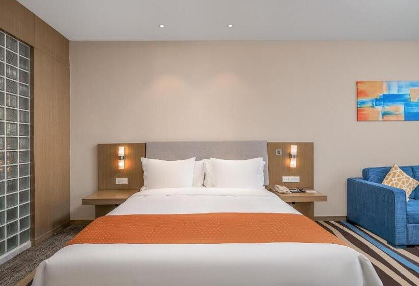 اتاق استاندارد, Guangzhou Baiyun Airport Rejoice By Argyle Hotel Rehe Metro Exit B   Free Shuttle Bus Is Provided Du