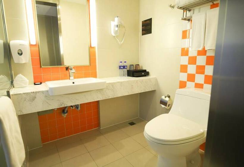 اتاق استاندارد, Guangzhou Baiyun Airport Rejoice By Argyle Hotel Rehe Metro Exit B   Free Shuttle Bus Is Provided Du