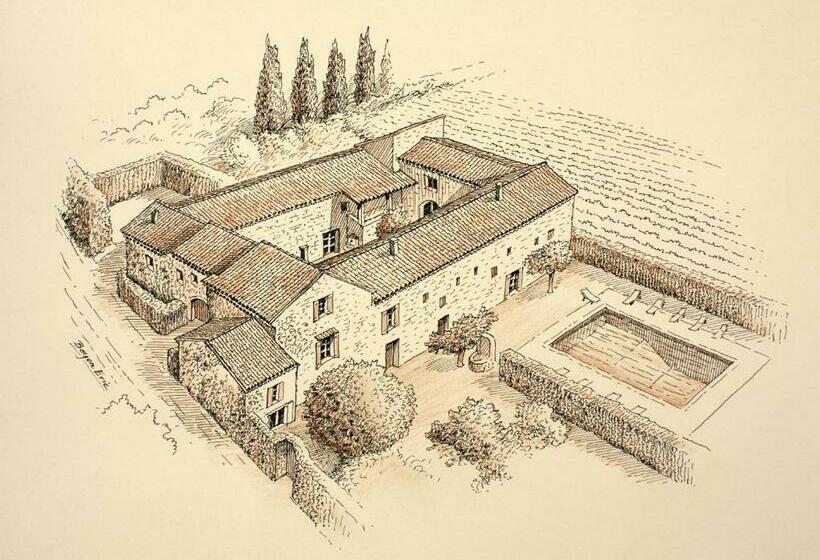 스탠다드 테라스 룸, Maison D Hôtes Lou Geneste