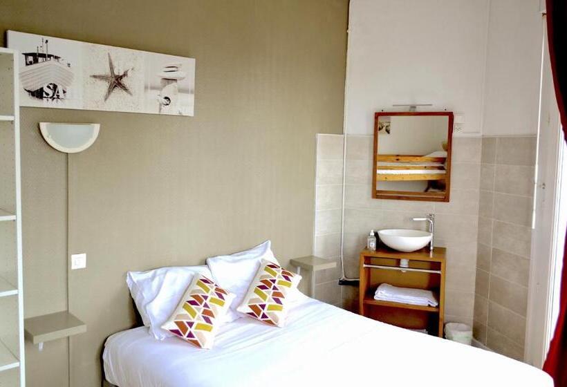 Quarto Familiar Banheiro Compartilhado, Hôtel Alizéa