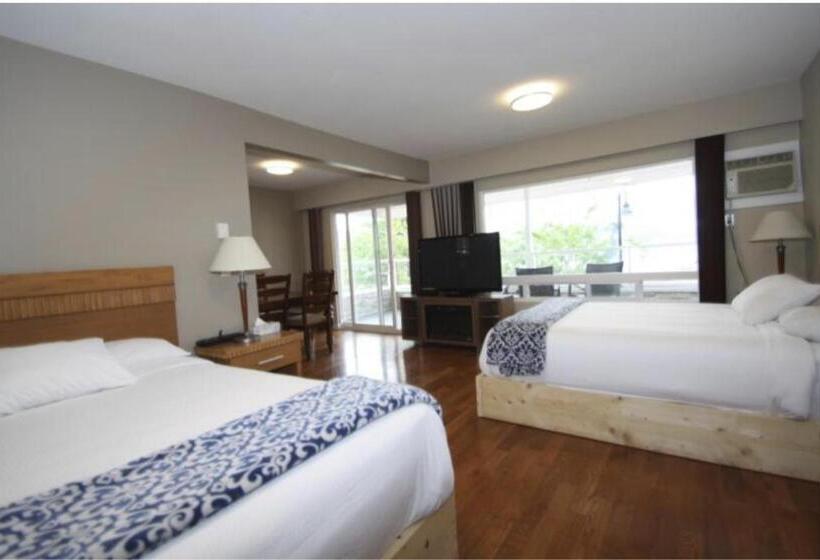 Standard studio with lake view, Harrison Spa Motel