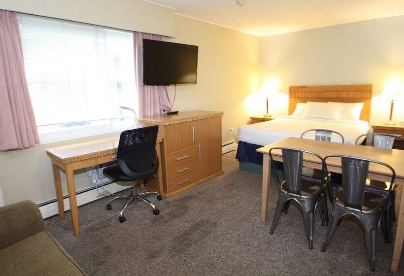 חדר סטנדרט מיטה זוגית, Harrison Spa Motel