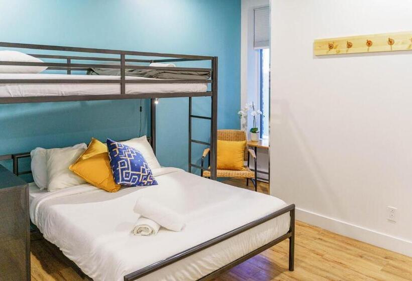 スタンダードトリプルルーム, Auberge Saintlo Montréal Hostel