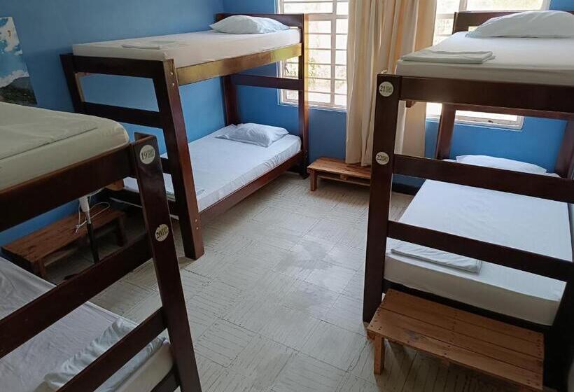 Кровать в Общей Комнате, Hostel Nirvana San Gil