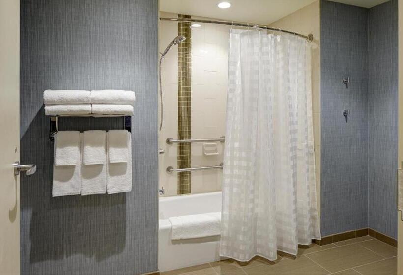 适合残疾人士使用的带超级大床的标准间, Hyatt Place Madison/verona
