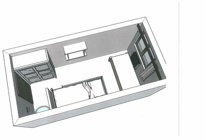 חדר סטנדרט לשלושה עם חדר אמבטיה משוף, Cis-ethic Etapes De Val Cenis