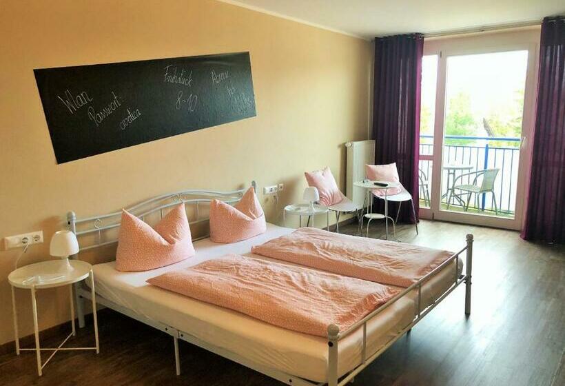 バルコニー付きスタンダードルーム, Motel Füssen Im Allgäu