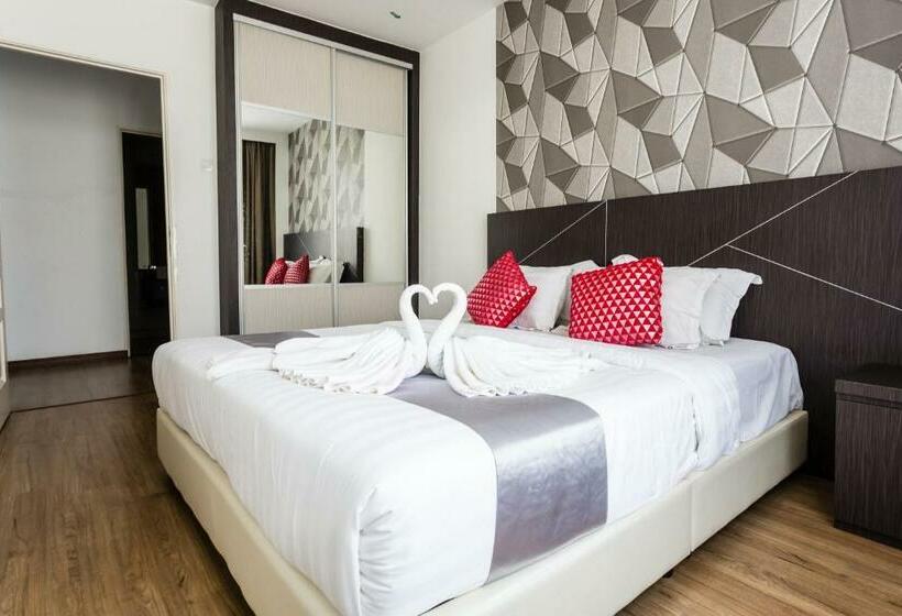 Chambre Deluxe King Size, E Red Hotel Melaka