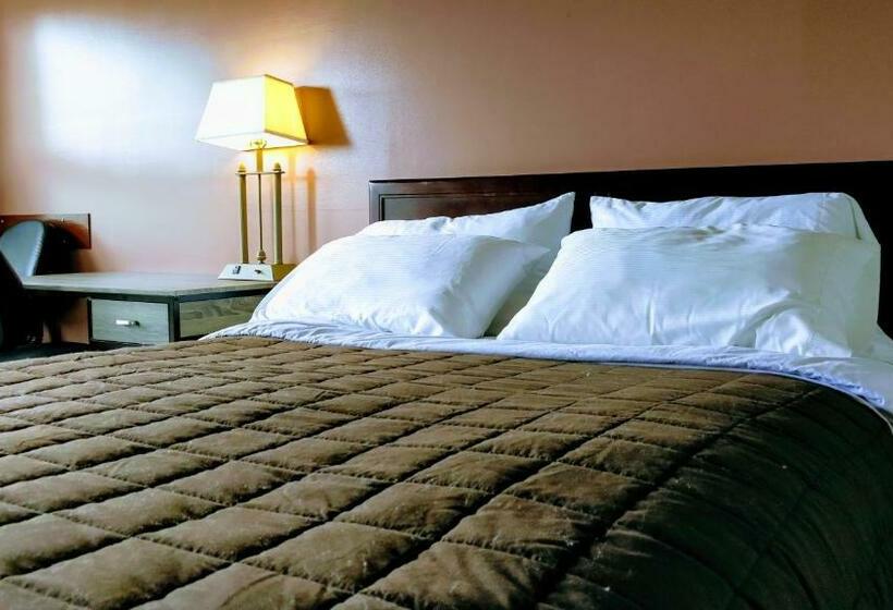 クイーンサイズベッドのスタンダードルーム, Kings Inn Midland