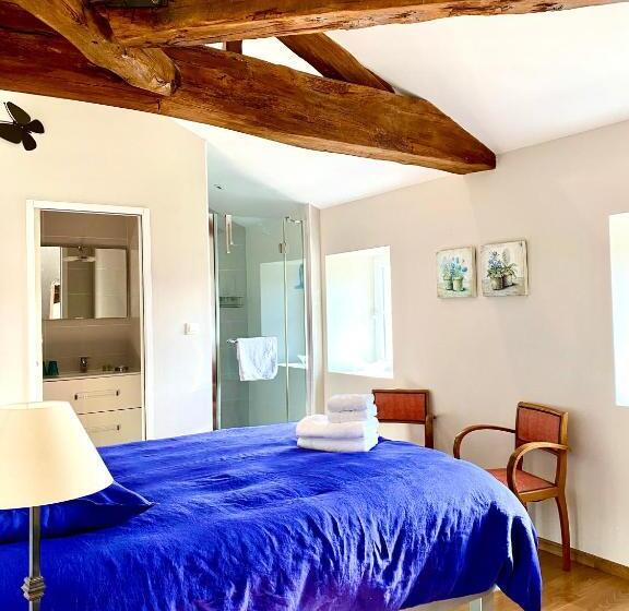 Стандартный Номер Кровать Кинг, Aux Agapanthes, Maison D Hôtes Charentaise De Charme