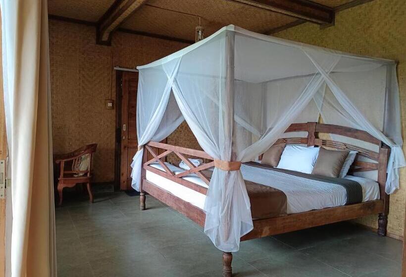 Номер Стандарт с Террасой, Kraras Munduk Guest House & Donbiyu Rendezvous Restaurant