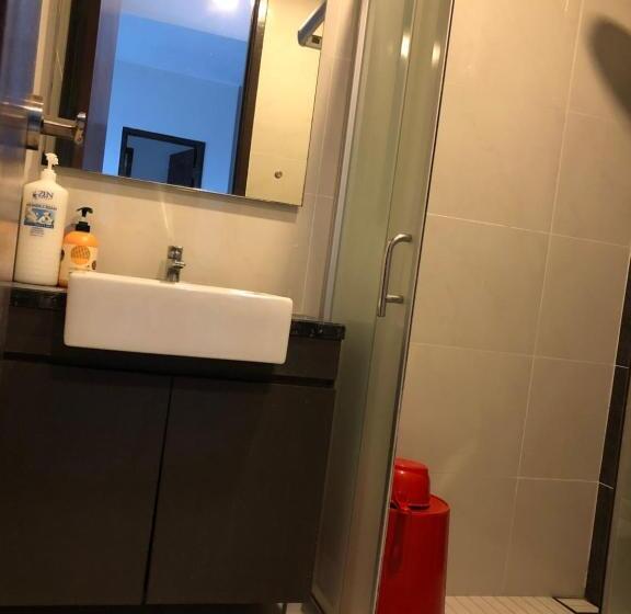 Standard room with outdoor bath, Medium Sized Bedroom, Girls Only In Country Garden Danga Bay, 2pax, Free Wifi, Parking