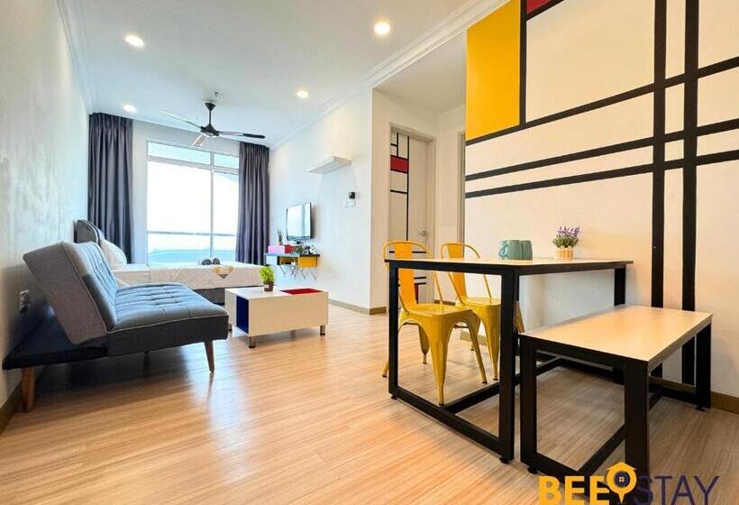 آپارتمان 2 خوابه, The Wave Suites Melaka By Beestay