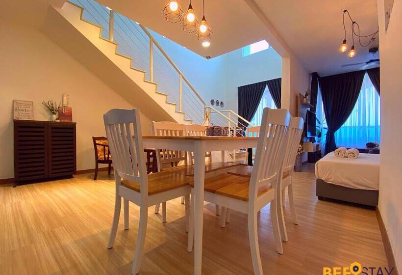 آپارتمان 1 خوابه با بالکن, The Wave Suites Melaka By Beestay