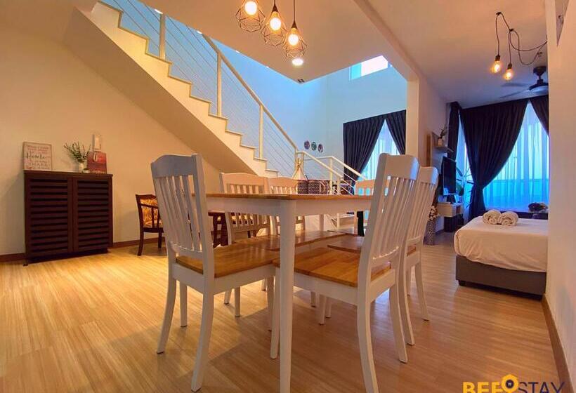 آپارتمان 1 خوابه با بالکن, The Wave Suites Melaka By Beestay