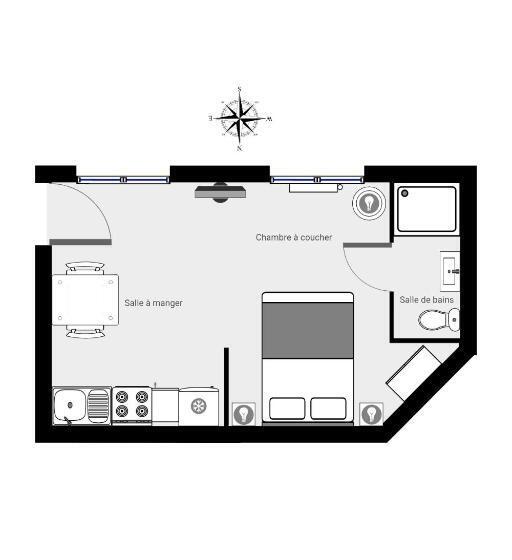 Студио Стандарт Вид на Сад, Les Suites De L Alvertonne