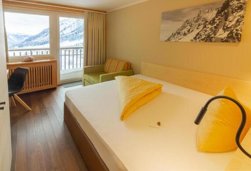 اتاق استاندارد یک تخته با بالکن, Wohlfühlhotel Hubertushof