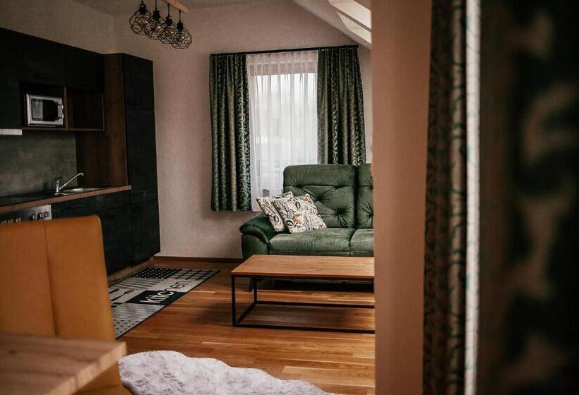 １ベッドルームのスーペリアアパートメント, Alpenhotel & Aparthotel Lanz