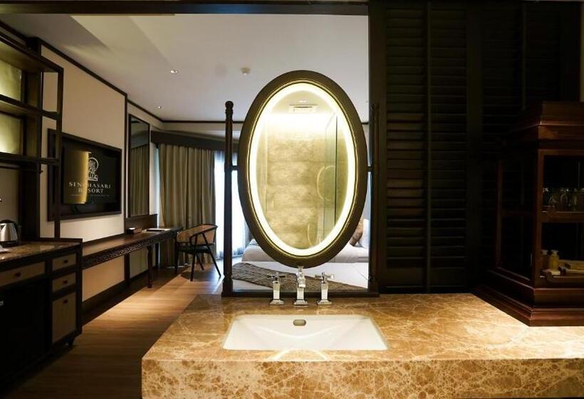 Номер Deluxe, The Singhasari Resort Batu