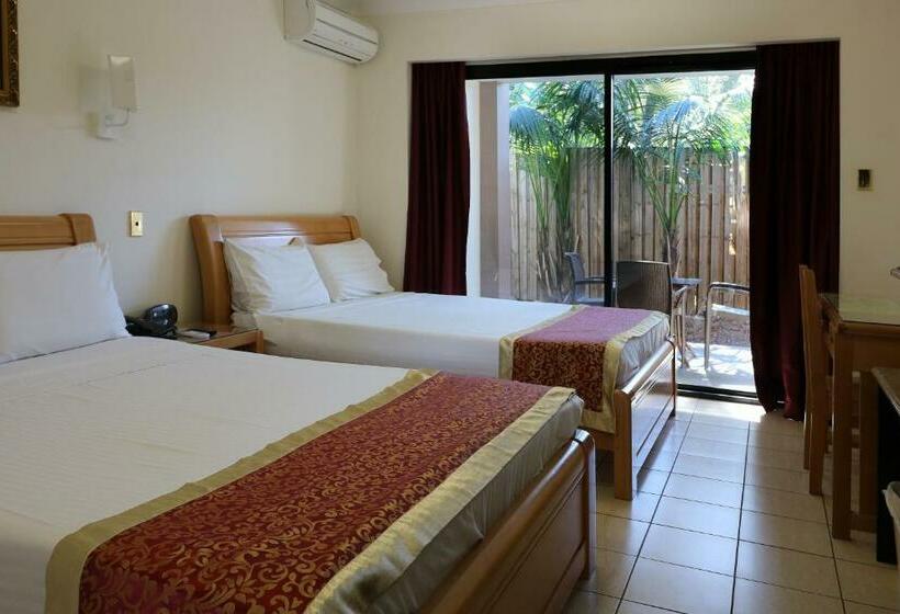 스탠다드 룸 더블 침대 2개, Novena Palms Motel