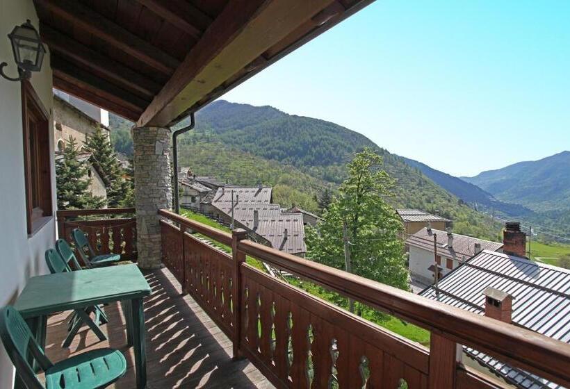 バルコニー付２ベッドルームアパートメント, La Placette   Albergo Diffuso E Trattoria