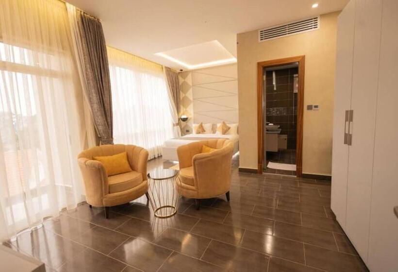 اتاق استاندارد با تخت بزرگ, Grik Hotel   Entebbe