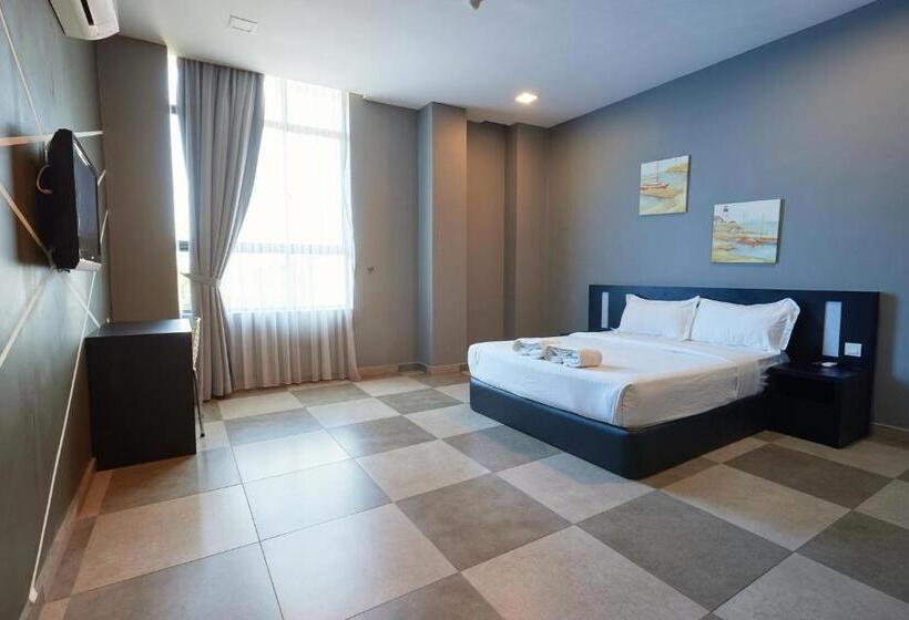 غرفة ديلوكس, Elite Hotel Muar