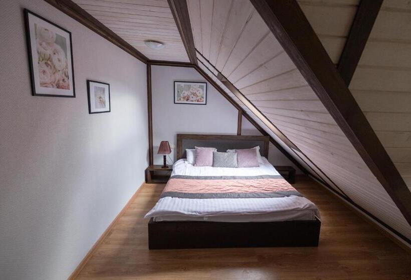 房顶倾斜的标准房间, Villa Blanc
