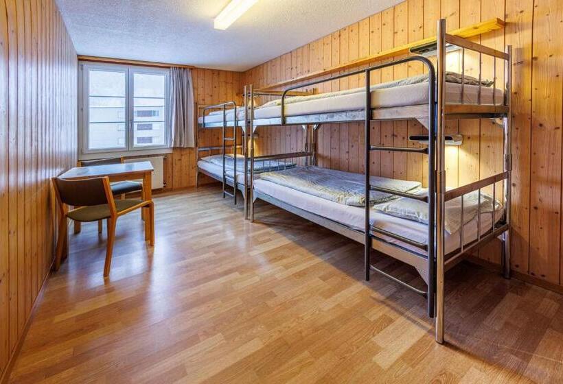 Номер Стандарт Четырехместный Совместный Санузел, Engelberg Youth Hostel