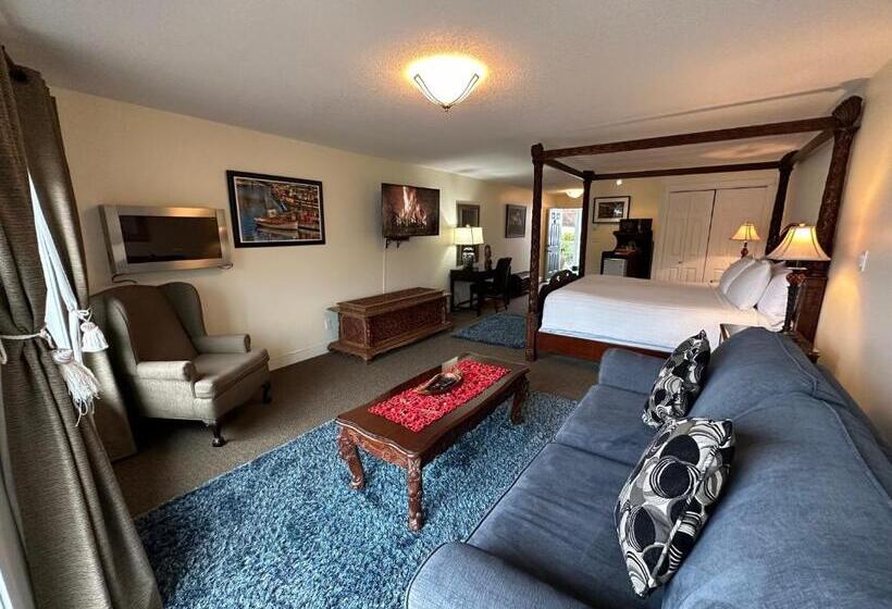 キングサイズベッドのデラックスルーム, Bayshore Waterfront Inn